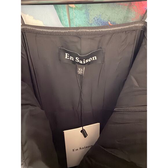 En Saison Dawn Faux Leather Bustier Dress - Picture 6 of 7